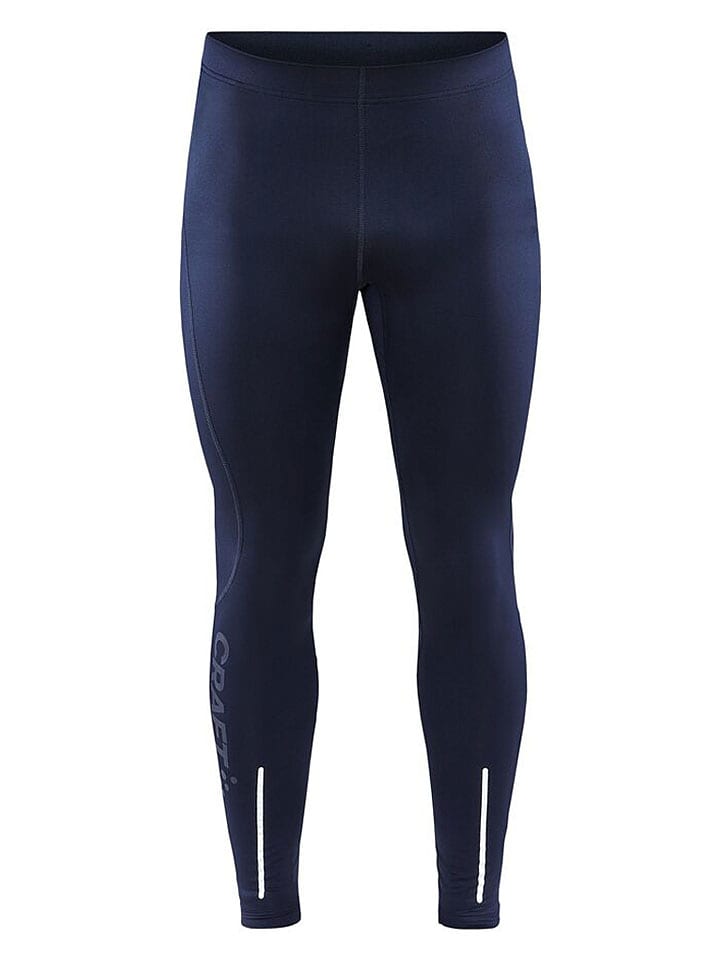 Legginsy sportowe "ADV Essence Warm" w kolorze granatowym