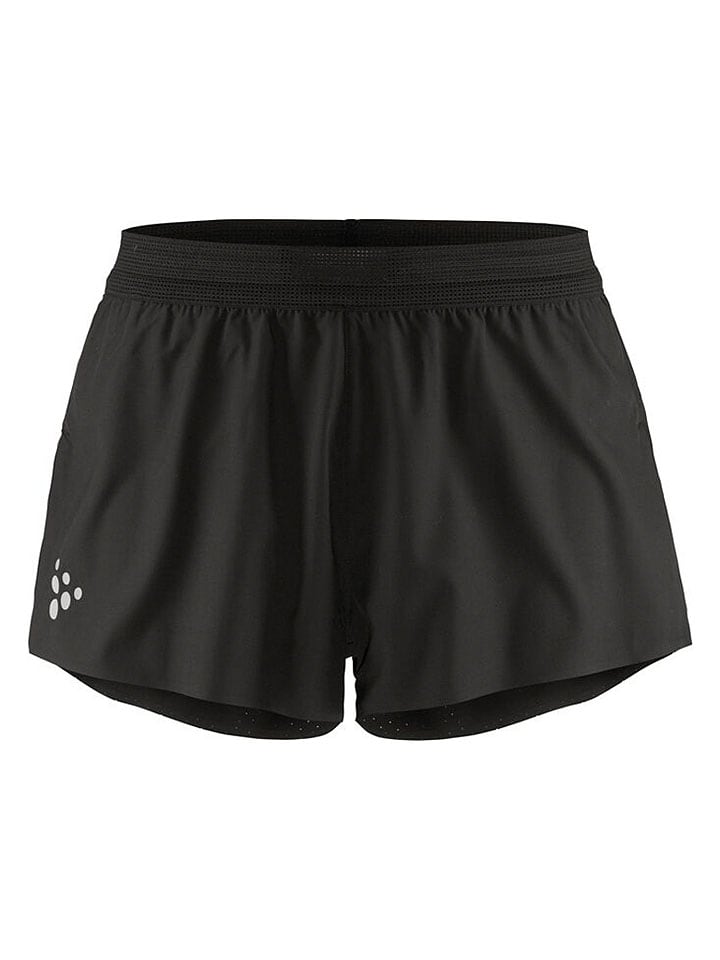 Laufshorts "Pro Hypervent Split" in Schwarz