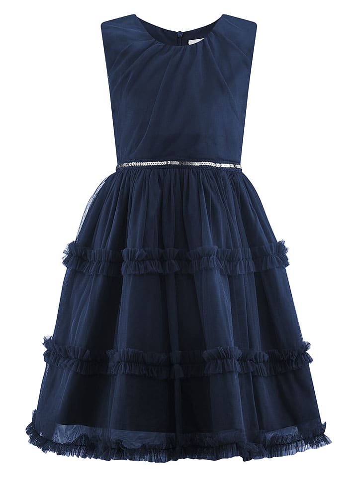 Kleid in Dunkelblau