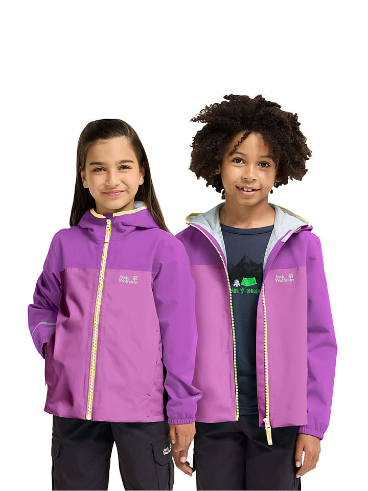 Regenjacke "Adventuretribe" in Lila