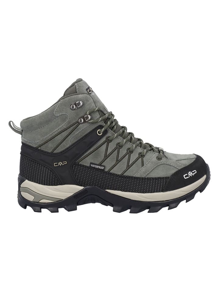 Leder-Trekkingboots "Rigel" in Grau