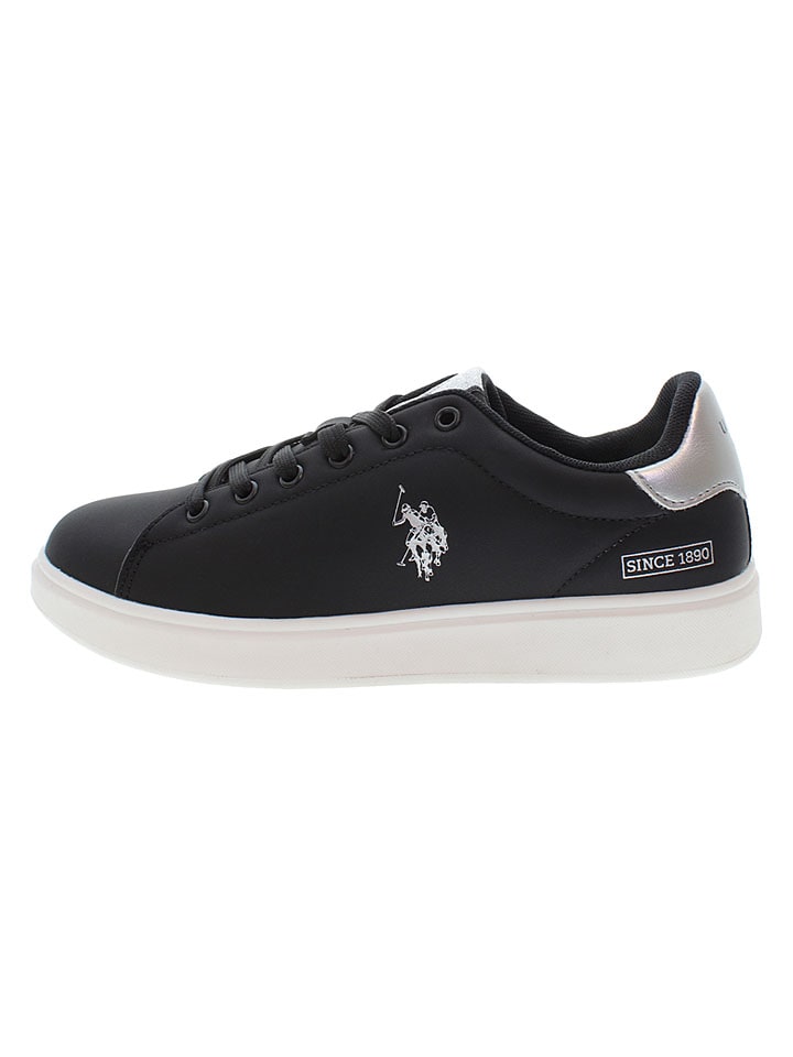 Sneakers donkerblauw/zilverkleurig