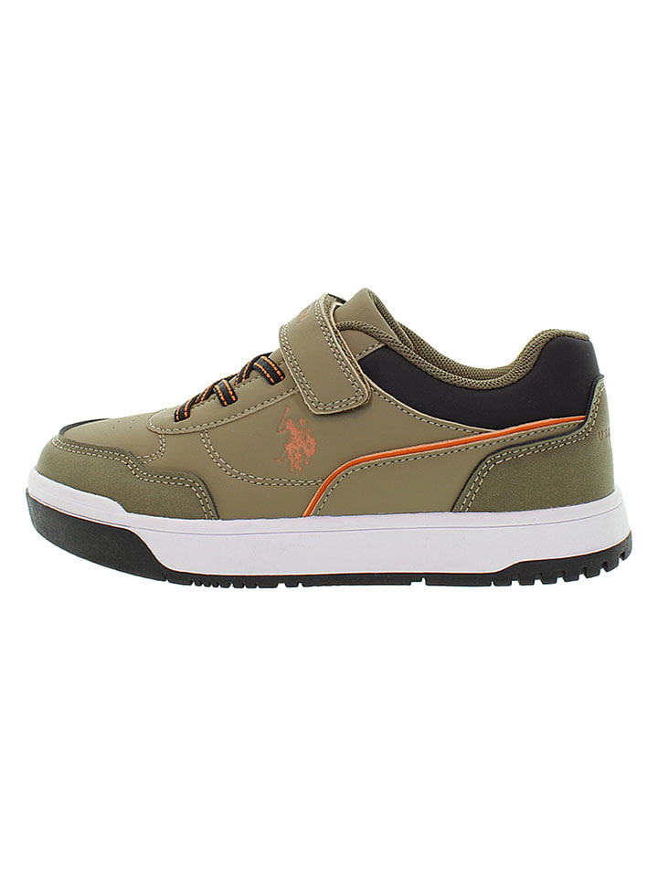 Sneakersy w kolorze khaki