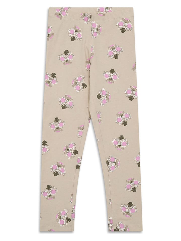 Legginsy w kolorze beżowym