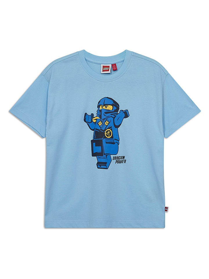 Shirt lichtblauw