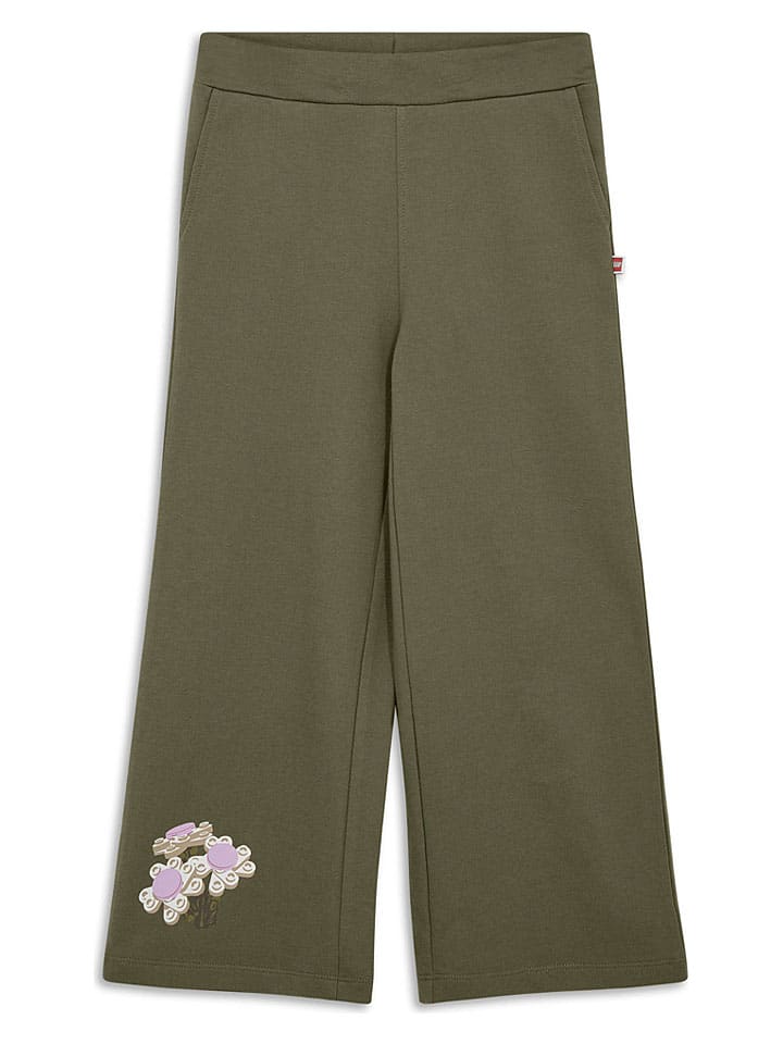 Spodnie dresowe w kolorze khaki