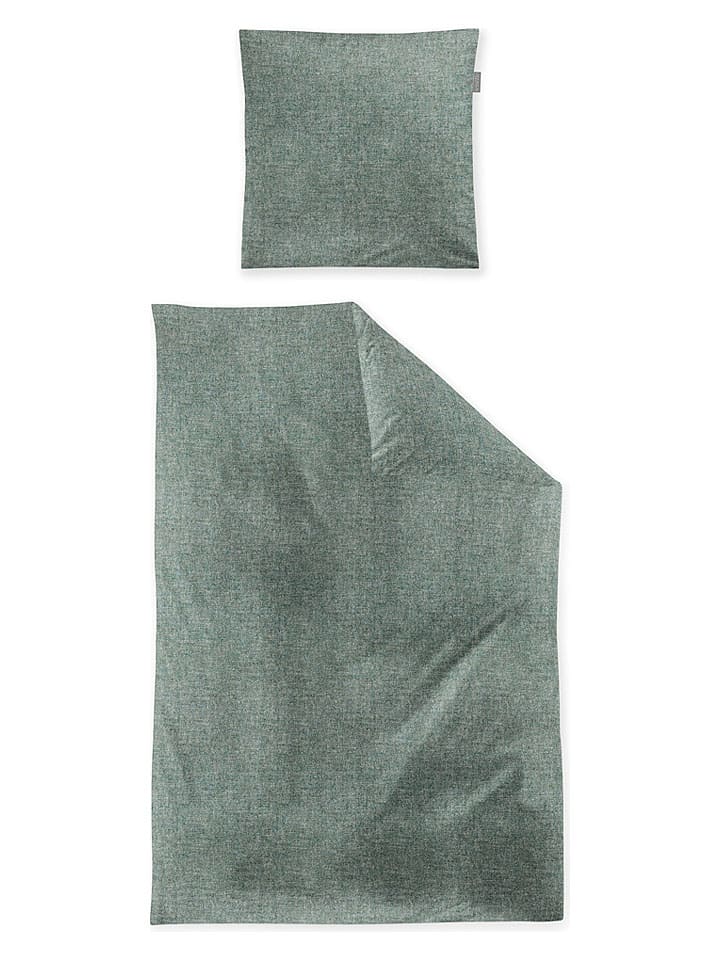 Bettwäsche-Set in Grün