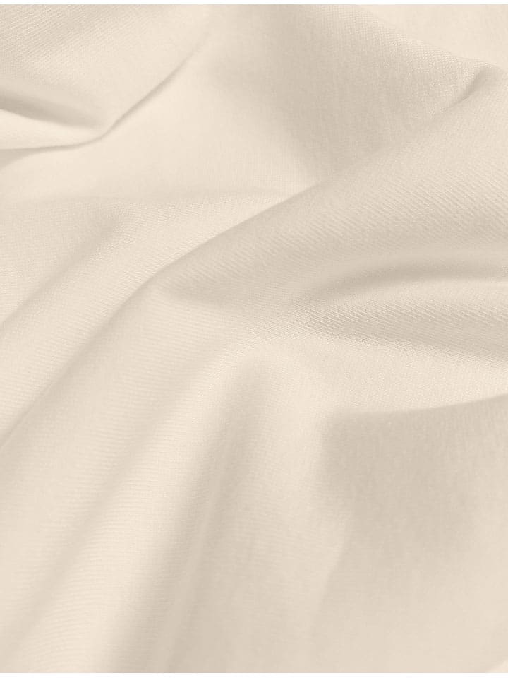 Jersey hoeslaken beige