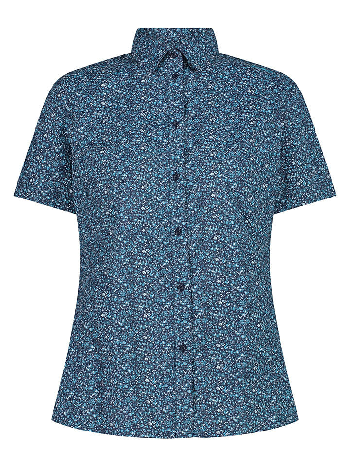 Functioneel shirt donkerblauw