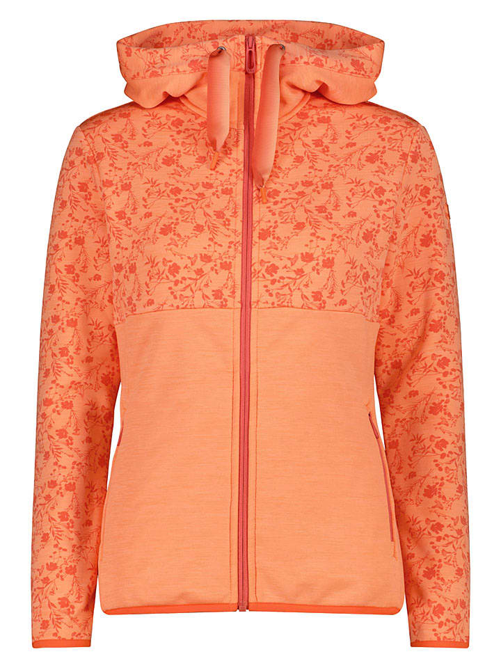 Sweatjacke in Orange