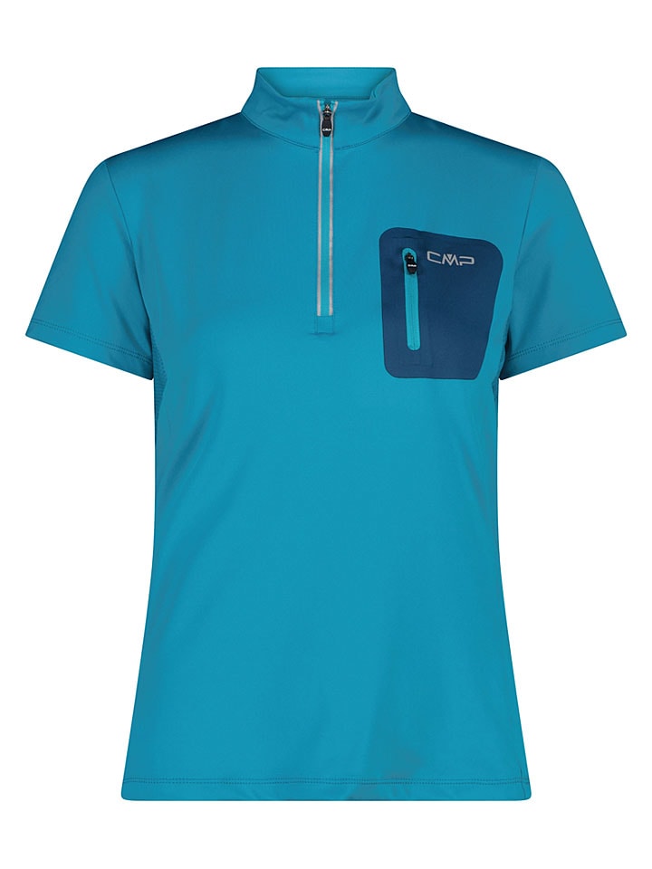 Fahrradtrikot in Blau