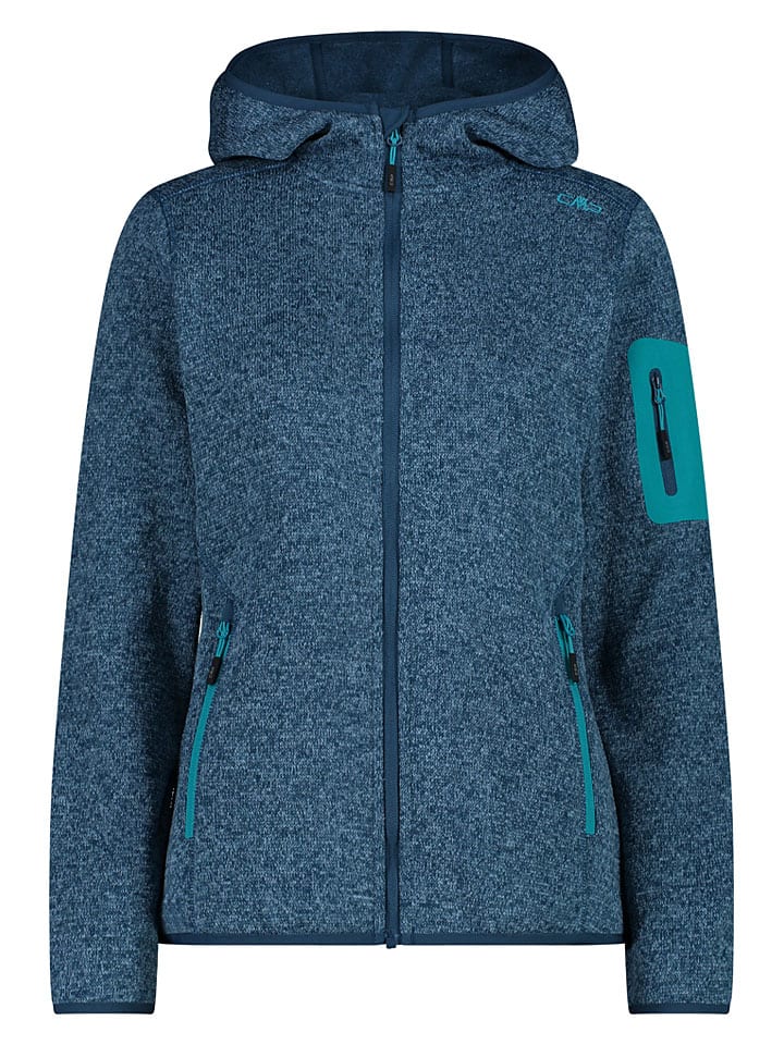 Fleecejacke in Dunkelblau