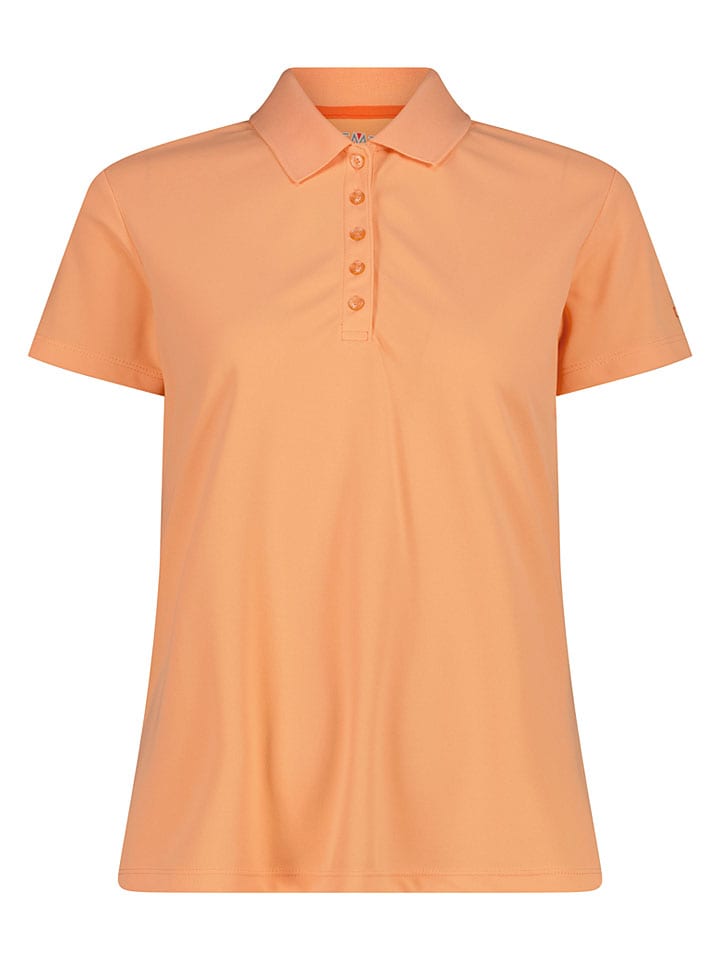 Functioneel poloshirt oranje