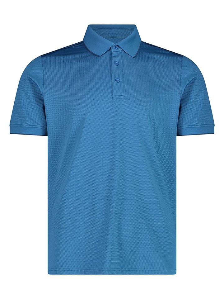 Koszulka polo w kolorze niebieskim