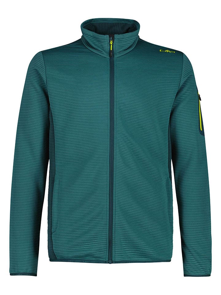 Fleecejacke in Türkis
