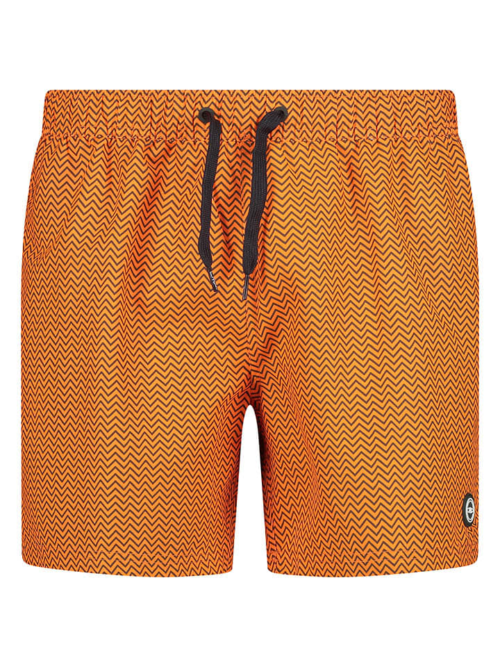 Badeshorts in Orange