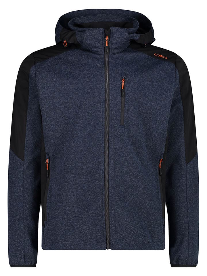 Softshelljacke in Dunkelblau