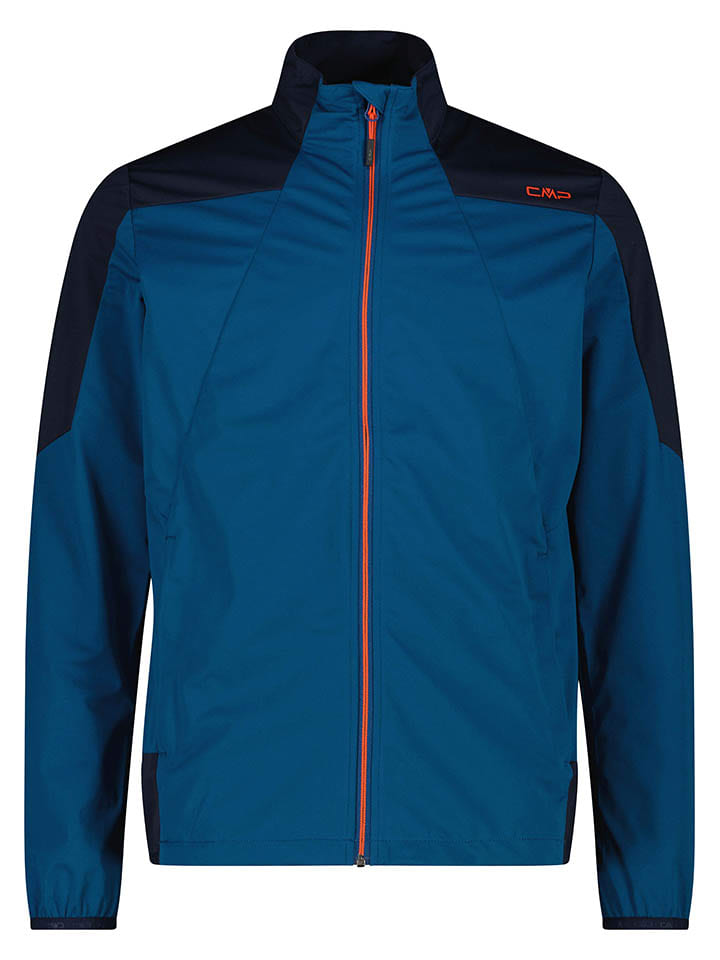 Softshelljacke in Dunkelblau