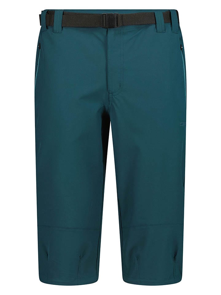 Funktionscaprihose in Türkis