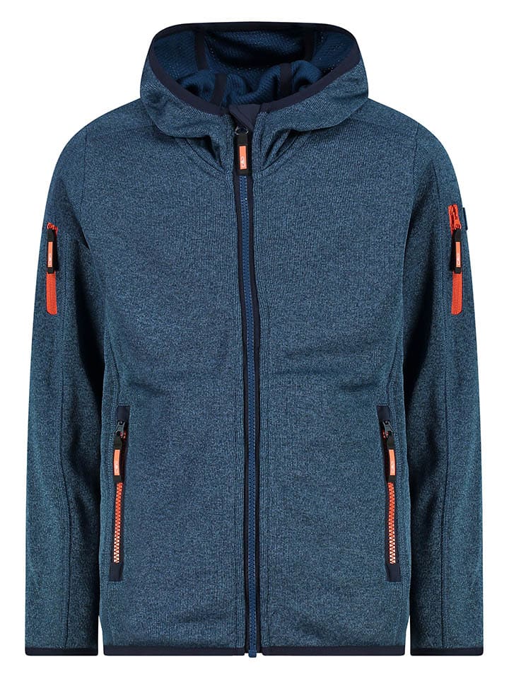 Fleece vest donkerblauw