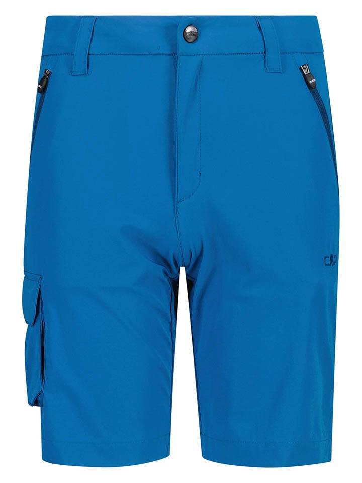 Fuktionsbermudas in Blau