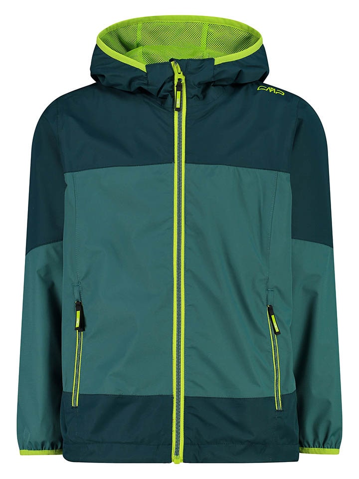 Softshelljacke in Grün