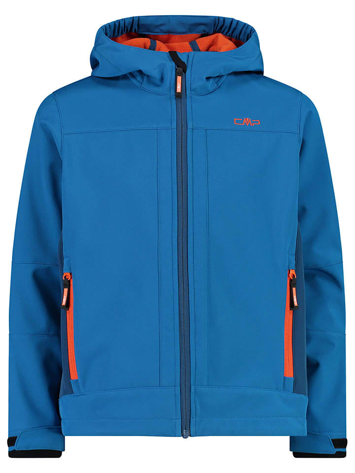 Softshelljas blauw