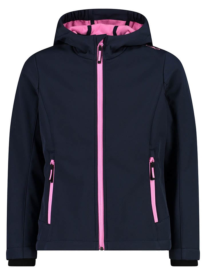Softshelljacke in Dunkelblau