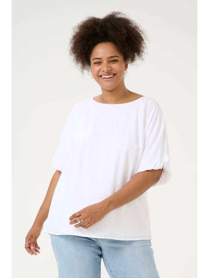 Bluse in Weiß
