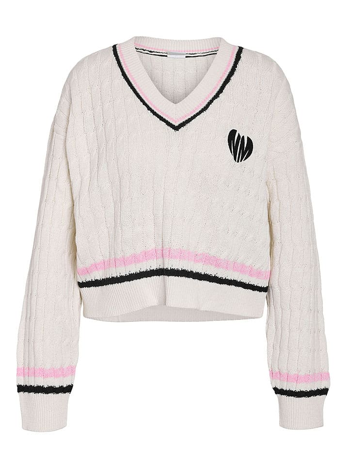 Sweter "Maki" w kolorze kremowym