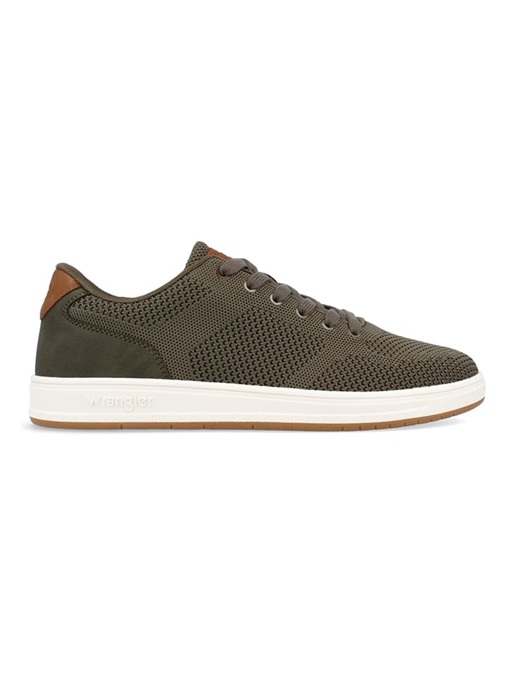 Sneakersy w kolorze khaki
