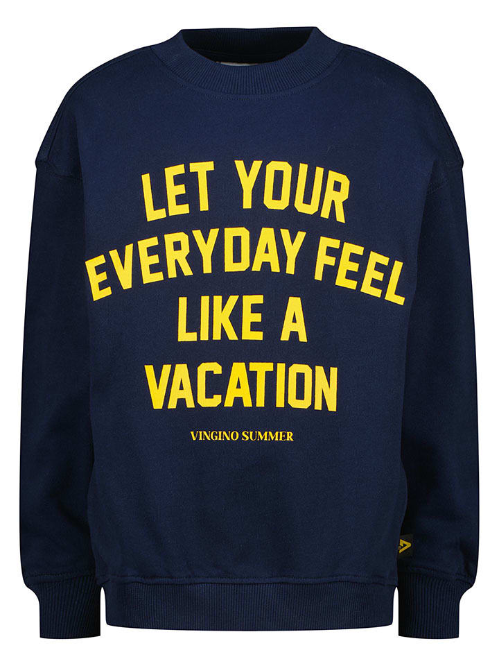 Sweatshirt "Nybo" donkerblauw