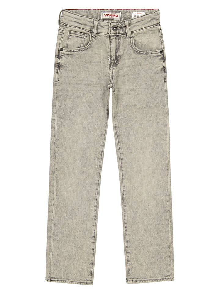 Spijkerbroek "Bruno" - regular fit - grijs