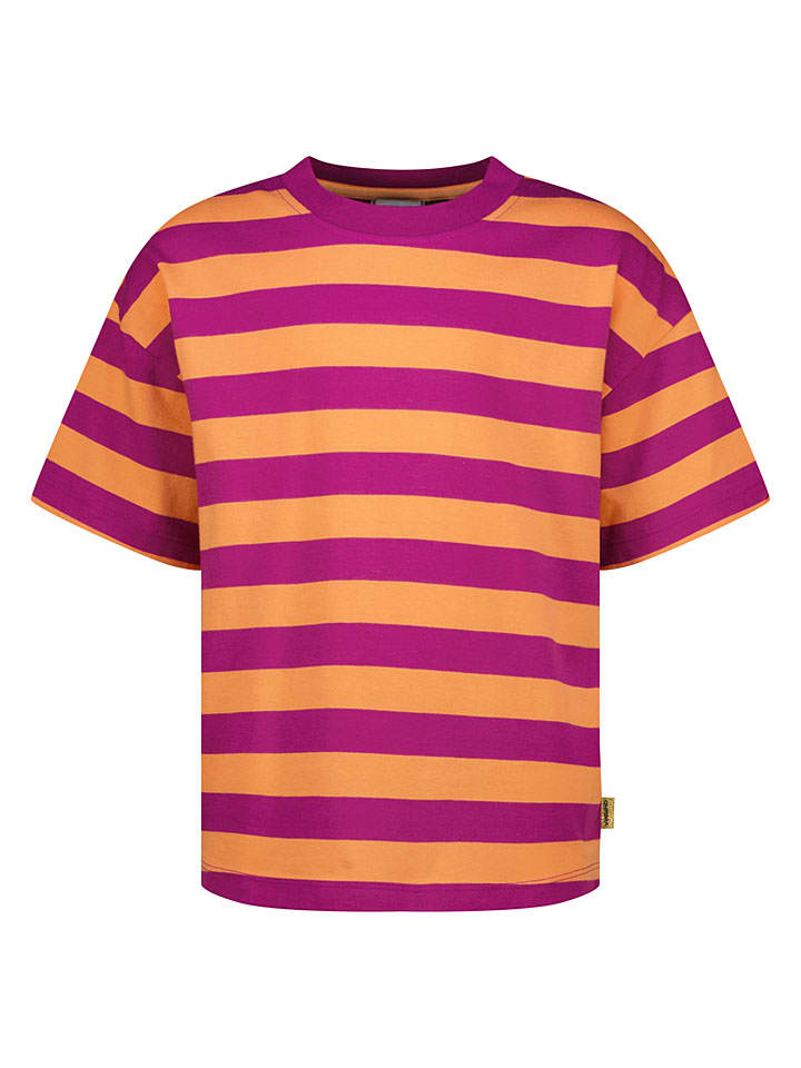 Shirt in Lila/ Orange