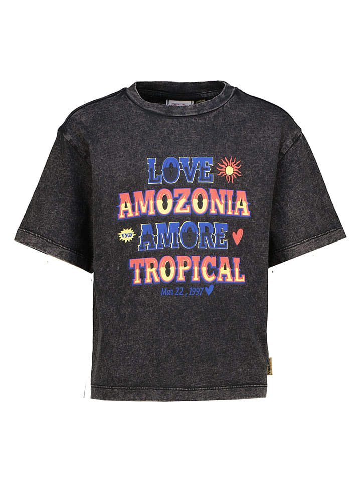 Shirt "Haniza" antraciet