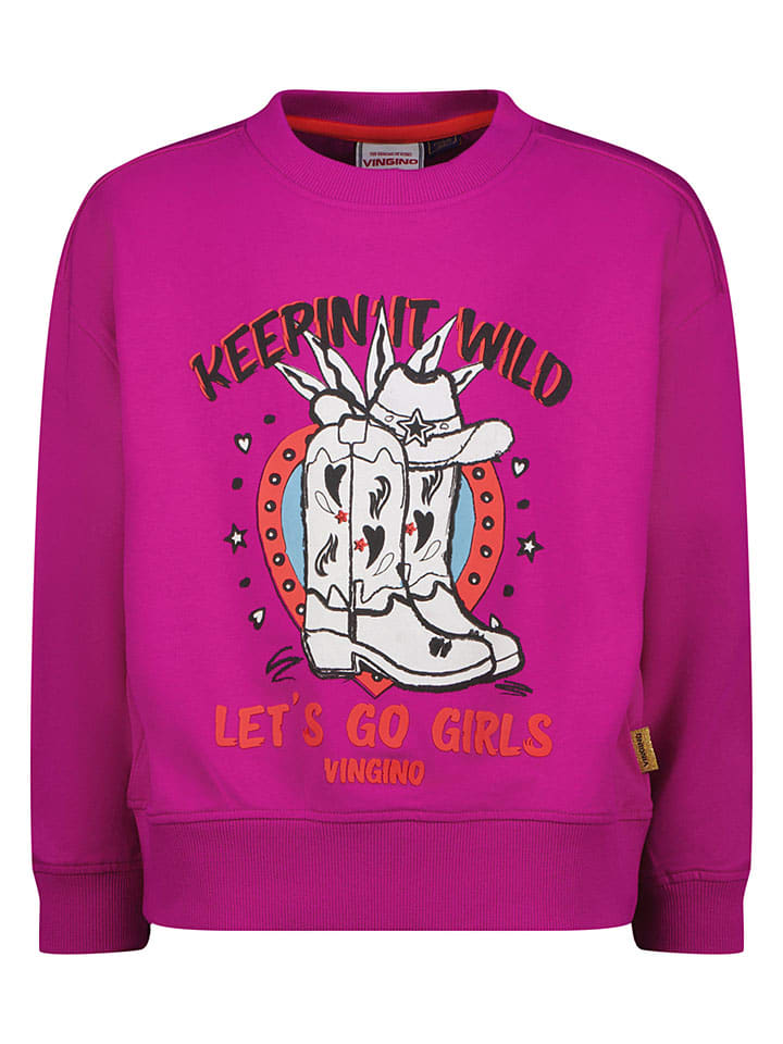 Sweatshirt "Nilanne" paars