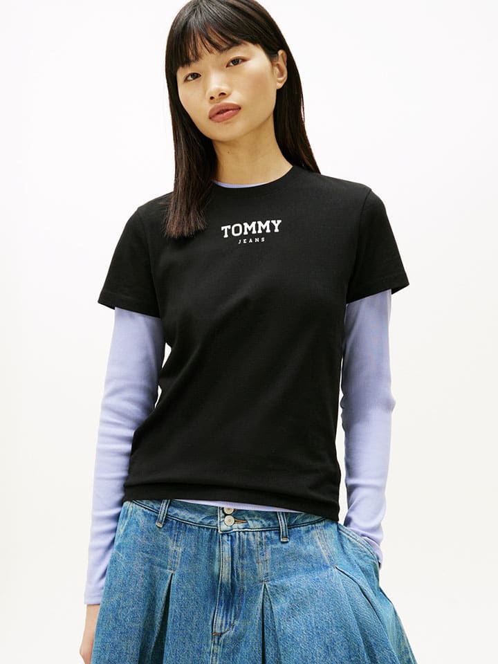Shirt in Schwarz