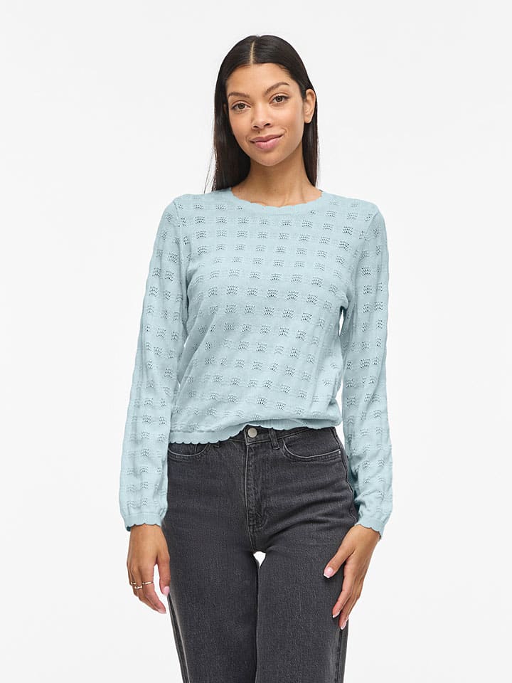 Bluse "Viambelle" in Hellblau