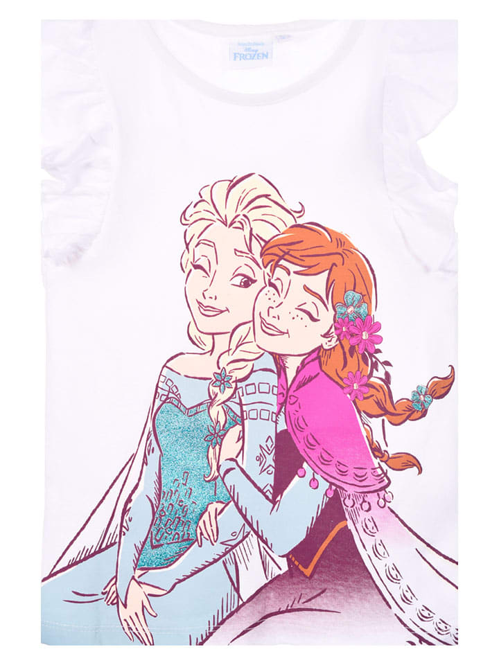 Koszulka "Frozen" w kolorze białym