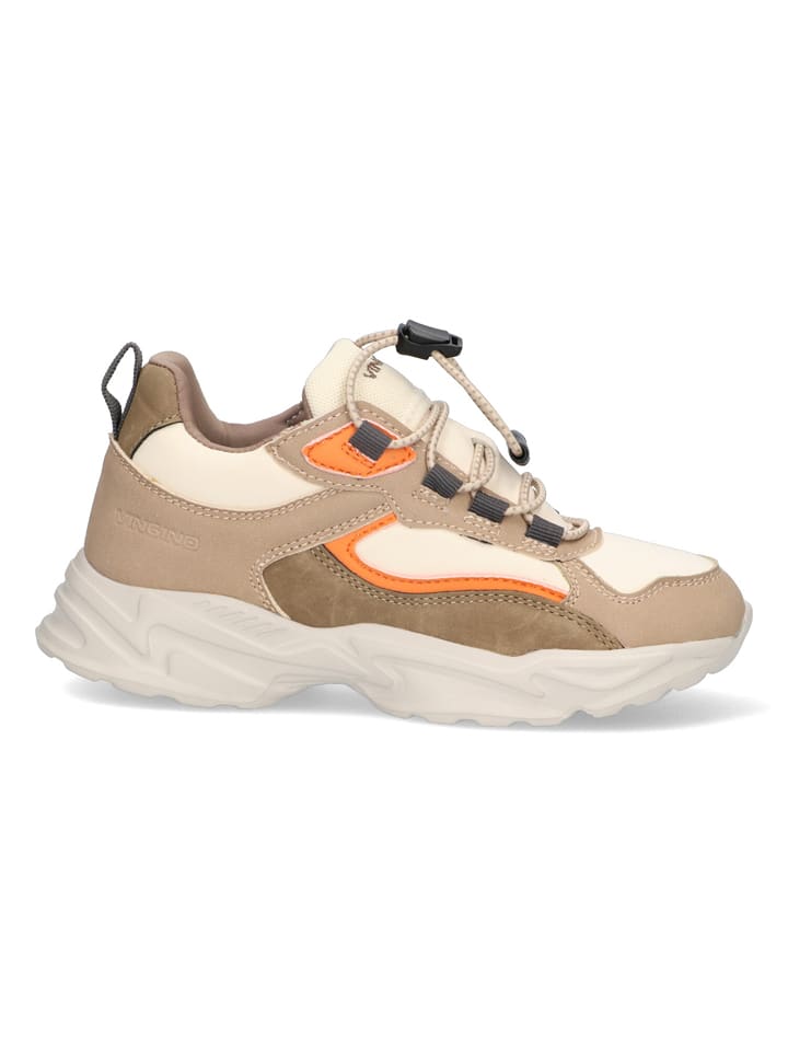 Sneakers in Beige/ Hellbraun