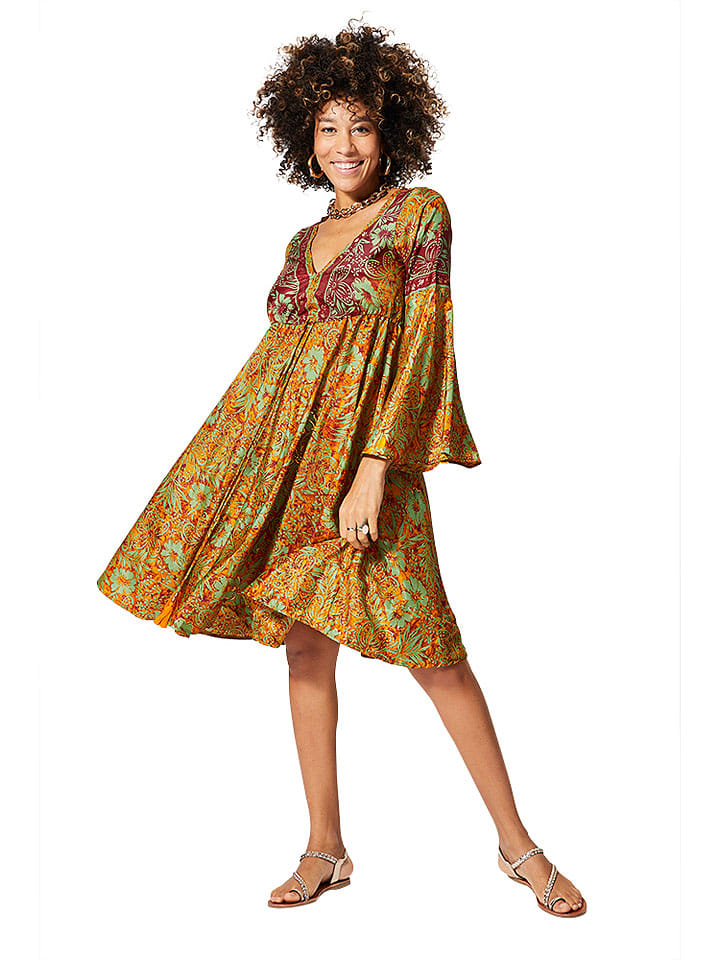 Kleid in Orange