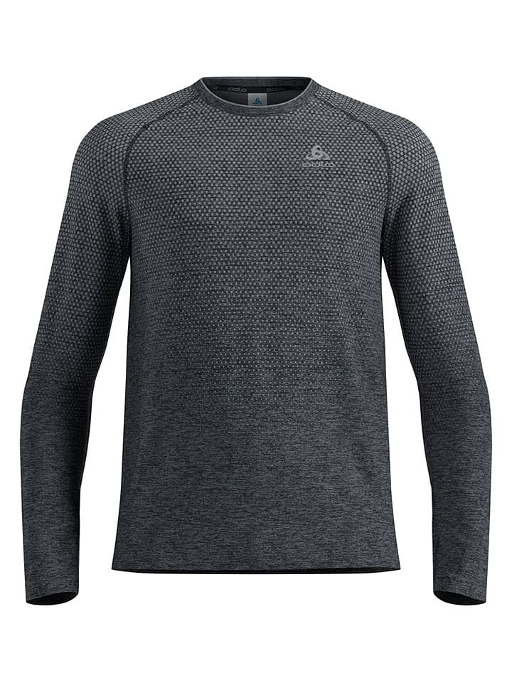 Lauflongsleeve "Essential Seamless" in Grau