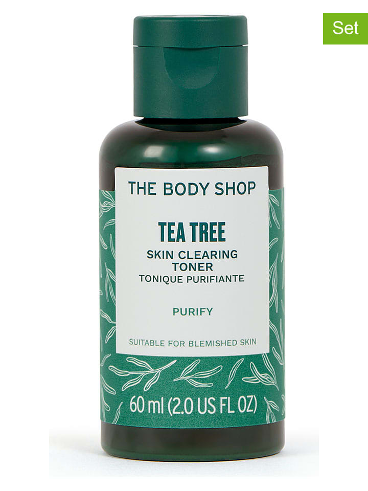 2-delige set: gezichtswater "Tea Tree", 60 ml
