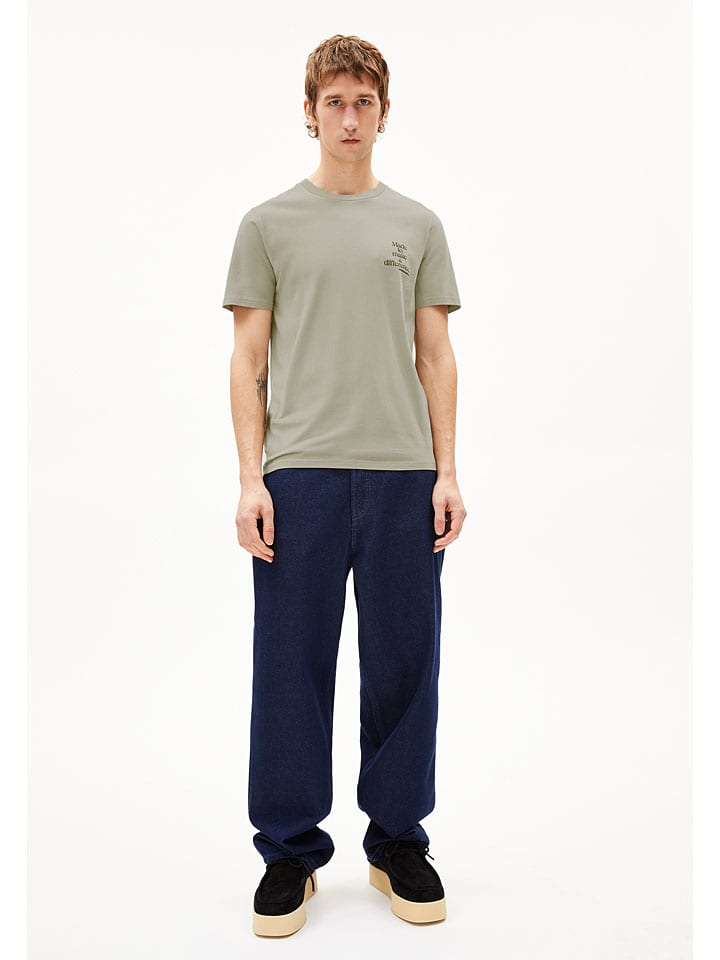 Shirt "Jaames" in Hellgrün