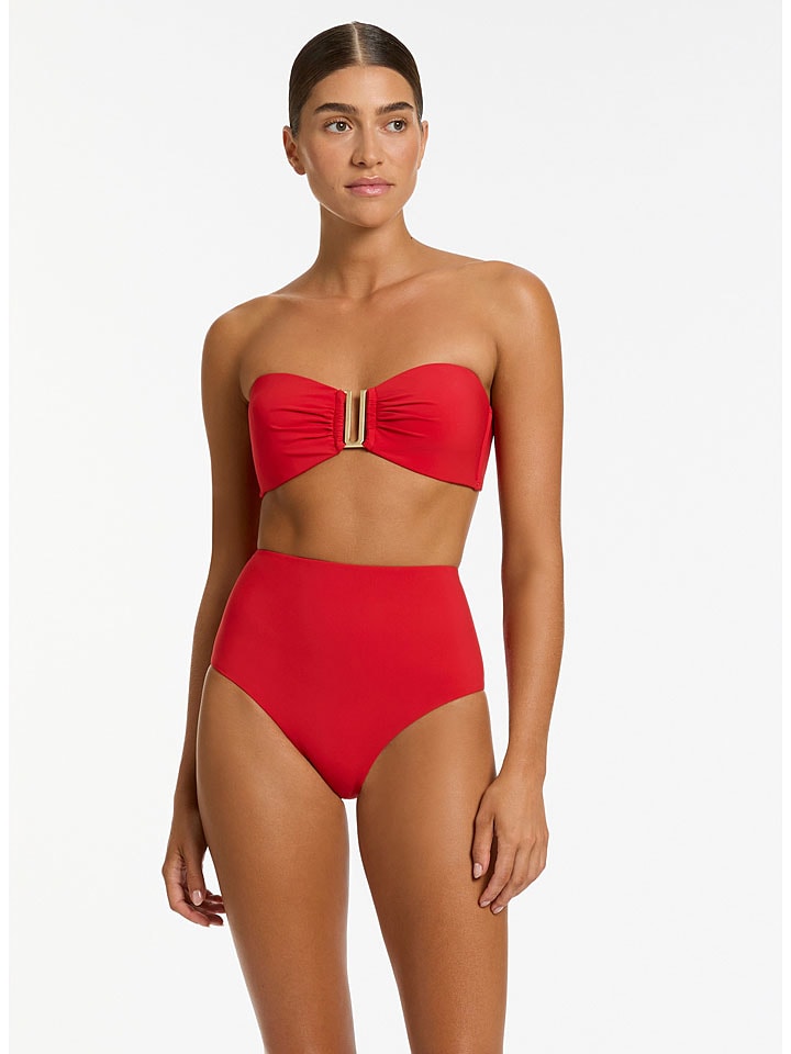 Bikinitop rood