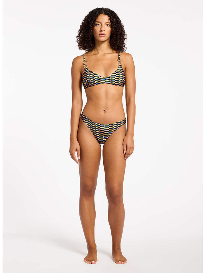 Bikini-Hose in Khaki/ Apricot