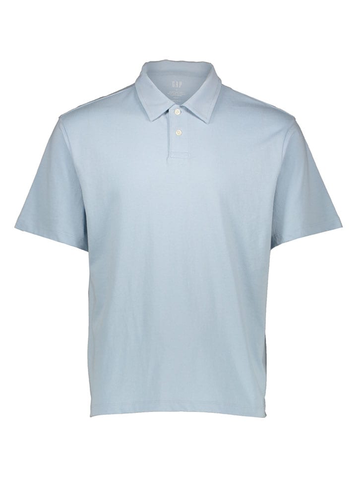 Poloshirt in Hellblau
