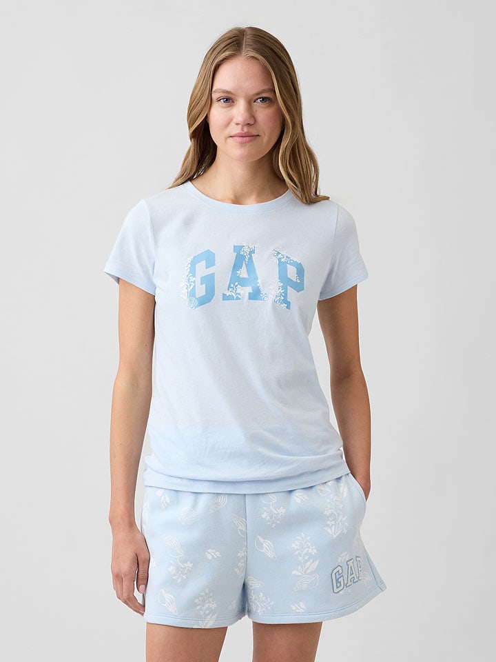 Shirt lichtblauw