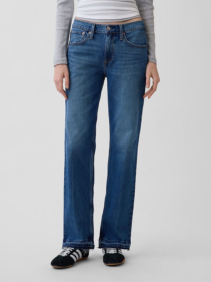Jeans - Straight fit - in Dunkelblau