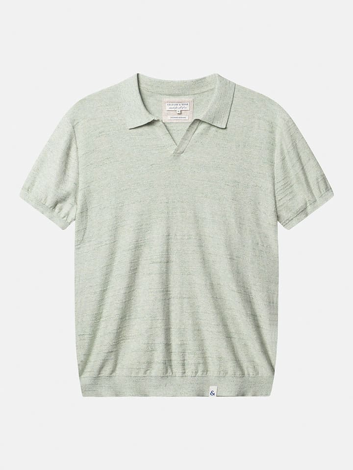 Poloshirt in Hellgrün